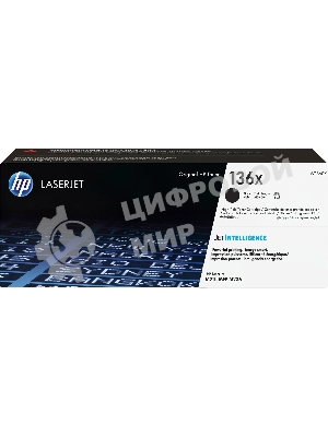 Картридж лазерный HP 136X черный Original LaserJet Toner Cartridge