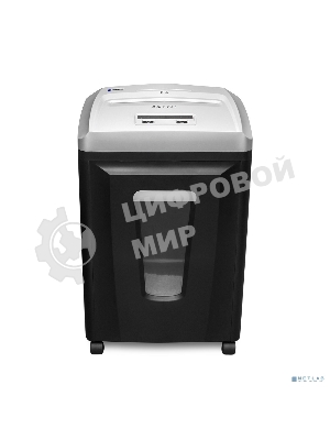 Шредер ГЕЛЕОС УП21-7, DIN P-7 (7 ур-нь секр.), фрагмент 0,8х2мм, 6-7 лист (70г/м2), CD/пл.карты, 23 литра