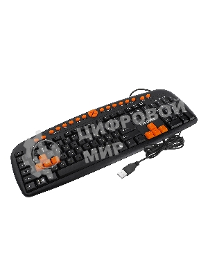 Клавиатура проводная ExeGate LY-504M (EX280435RUS), USB, черный