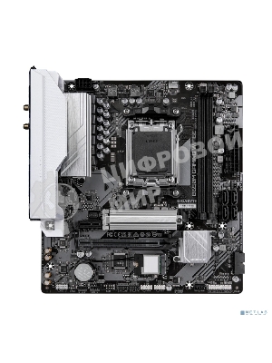 Материнская плата Gigabyte B650M GAMING WIFI6E, AM5, AMD B650, 2xDDR5, 4xSATA, 1xM.2, 1xPCIe 4.0 x16, 1xPCIe 3.0 x1, 1xD-Sub, 1xHDMI (v2.1), 1x2.5Gb LAN, Wi-Fi 6, Bluetooth 5.3, 2xUSB-A 5Gbps, 5xUSB-A 2.0, 3x3.5 мм, 7.1, mATX