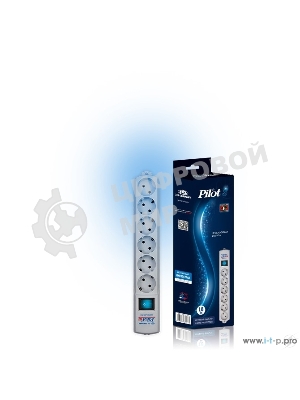 Сетевой фильтр ZIS Фильтр Pilot - S 5 евро, 1 росс. 10 м