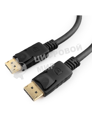 Кабель DisplayPort Gembird/Cablexpert, 1м, 20M/20M, черный, экран, пакет