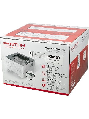 Принтер лазерный Pantum P3010D, A4, ч/б, печ. до 30 стр/мин, 1200 х 1200dpi, USB, проектная модель