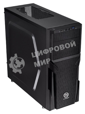 Компьютерный корпус Thermaltake Versa H21 черный без БП ATX 2x120мм 1xUSB 2.0 1xUSB 3.0 audio bott PSU