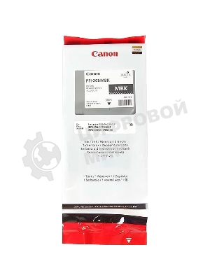 Картридж струйный PFI-206MBk (5302B001), для Canon iPF6400/6450, Черный Матовый, 300ml