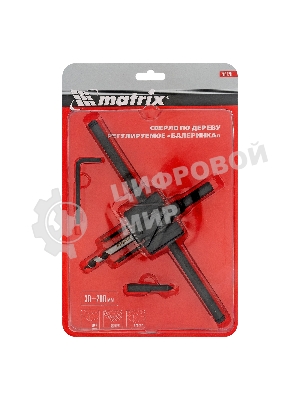 Сверло Matrix по дереву регулируемое Балеринка