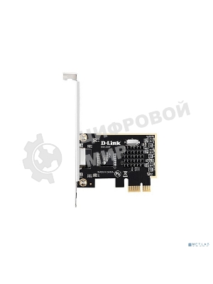Сетевой PCI Express адаптер D-Link DGE-562T/A2A с 1 портом 100/1000/2.5Gbase-T