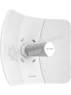 Наружный радиомост IP-COM iLBE-M5 большой дальности действия, 5 ГГц, до 433 Мбит/с, IP64, 1х23dbi, 1х100 Мбит/с, PoE