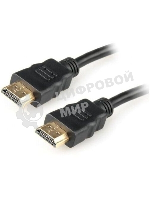Кабель соединительный аудио-видео Premier 5-813 HDMI (m)/HDMI (m) 1.5м. феррит.кольца черный (5-813 1.5)