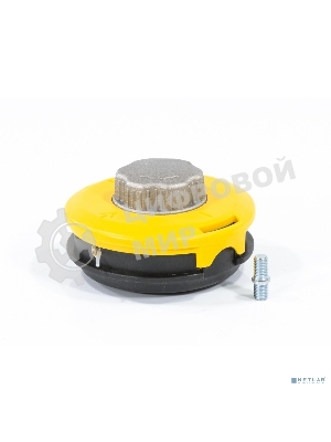 Катушка Denzel тримм. полуавтомат. легкая заправка лески гайка m10x1.25 винт m10-m10 алюм.кн