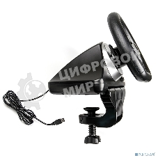 Игровой руль Dialog GW-135VR GranTourismo - эф.вибрации, 2 педали, рычаг ПП, PC USB