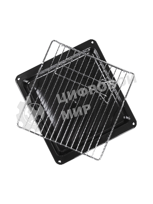 Шкаф духовой электрический Maunfeld EOEC516BG, встраиваемый, 51л, дверца с 2 стеклами, бежевый