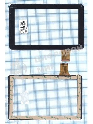 Сенсорное стекло (тачскрин) SLC09001BE0B, черное