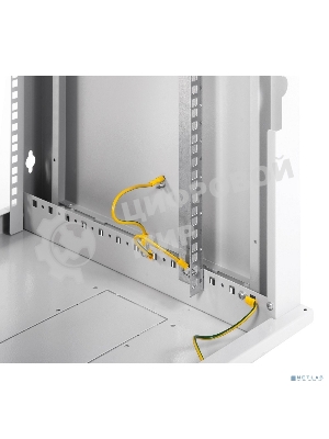 Шкаф телеком. настенный разборный 15U (600х350) дверь стекло (ШРН-Э-15.350) (1 коробка)