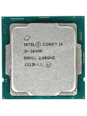 Процессор Intel APU LGA1200 Intel Core i5-10400 (Comet Lake, 6C/12T, 2.9/4.3GHz, 12MB, 65/134W, UHD Graphics 630) OEM