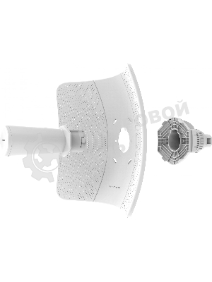 Наружный радиомост IP-COM iLBE-M5 большой дальности действия, 5 ГГц, до 433 Мбит/с, IP64, 1х23dbi, 1х100 Мбит/с, PoE