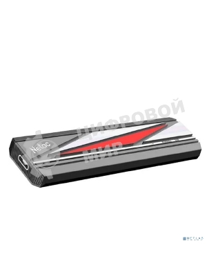 Внешний SSD Netac ZX20L, 512 Gb, USB 3.2 Gen 2x2 Type-C, R/W 2000/1800, черный