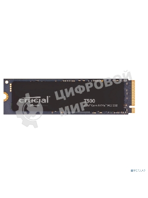 Накопитель SSD Crucial T500, 2Tb, M.2 2280, PCIe 4.0 x4, NVMe, R/W 7400/7000