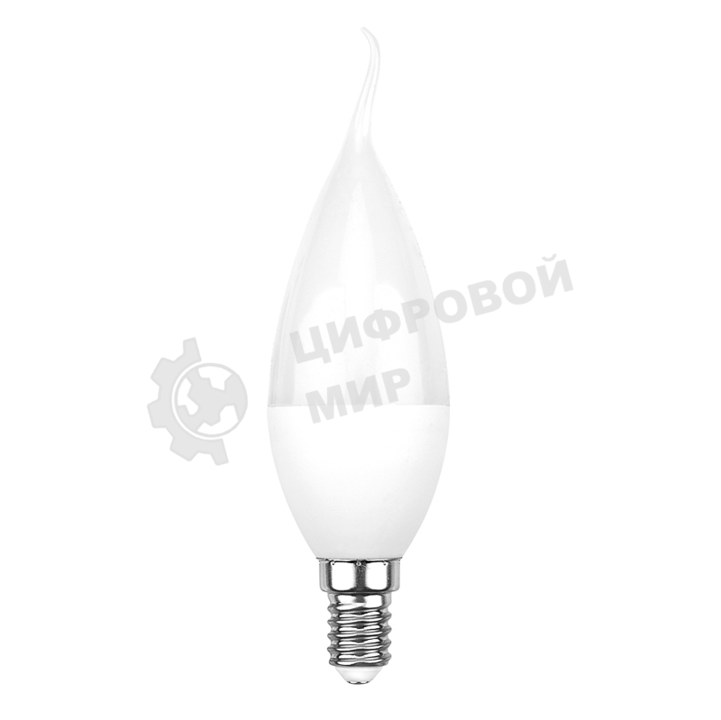 Лампа светодиодная Rexant Свеча на ветру (CW) 7,5 Вт E14 713 лм 4000 K нейтральный свет
