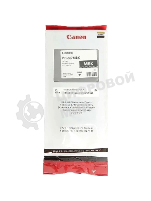 Картридж струйный Canon PFI-207 MBK черный матовый для для iPF680/685/780/785 300мл (8788B001)