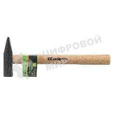 Молоток Сибртех слесарный, 500 г, квадратный боек, деревянная рукоятка