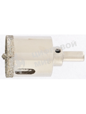 Сверло алмазное Matrix по керамограниту, 38 х 67 мм, 3-гранный хвостовик