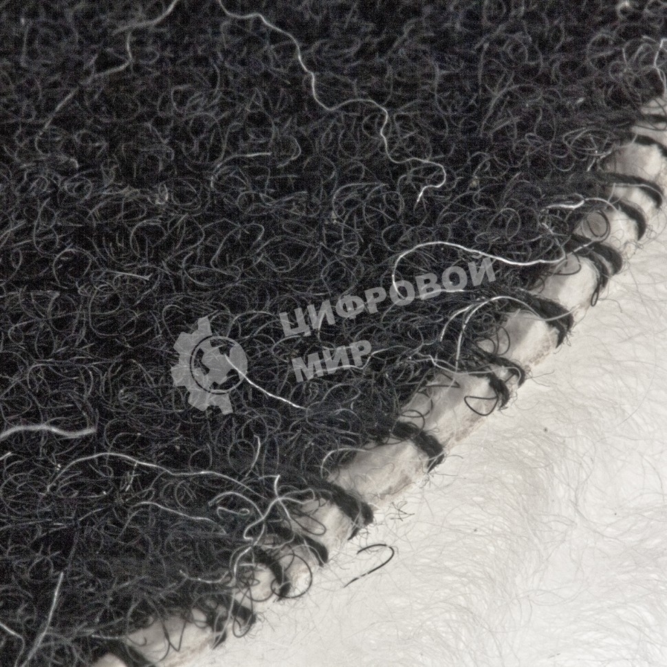 Насадка полировальная Matrix под липучку, 150 мм натуральная шерсть