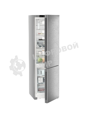 Холодильник Liebherr CNsdb 5723-22 001 нержавеющая сталь двухкамерный 266/94л морозилка снизу