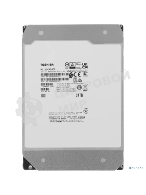 Жесткий диск Toshiba SAS 3.0 24Tb MG11SCA24TE Server (7200rpm) 512Mb 3.5