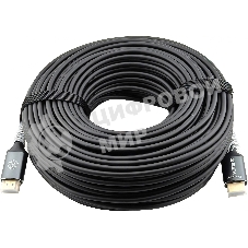 Кабель аудио-видео Cactus CS-HDMI-AOC-2-70 HDMI (m)/HDMI (m) 70м. позолоч.конт. черный