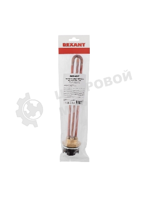 Нагревательный элемент для бойлера Rexant ТЭН RDT 1,2 кВт, термостат 15 A, кольцо уплотнительное D 42 мм