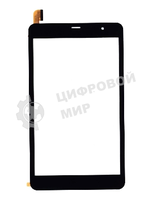 Сенсорное стекло (тачскрин) DEXP Ursus R180 4G, черное