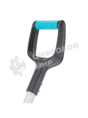 Лопата для уборки снега Palisad LUXE полипропилен, 365х460х1500мм, алюминиевый черенок, ПВХ накладка