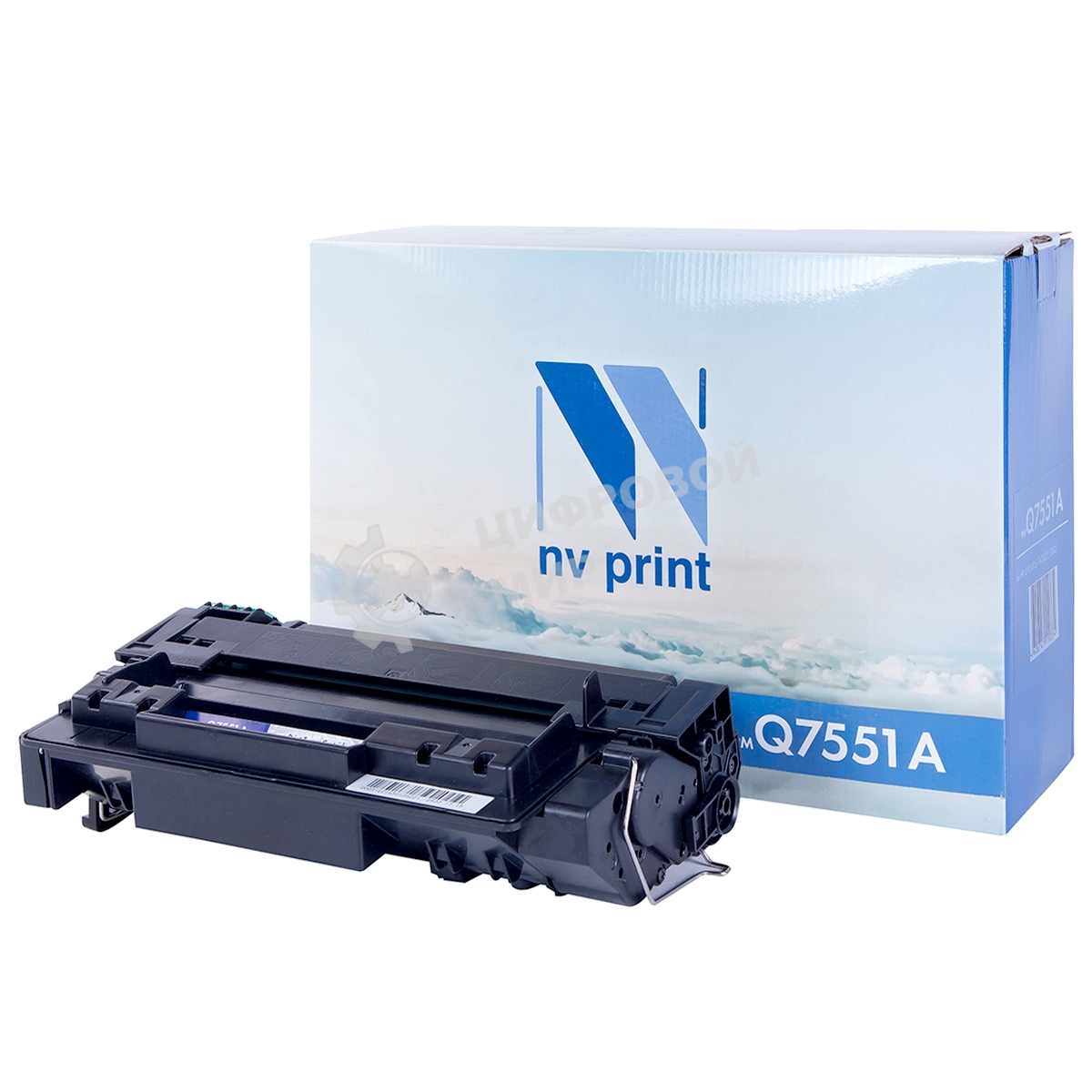 Картридж лазерный NVPrint совместимый HP Q7551A для LJ P3005/M3027/3035 (6500k)