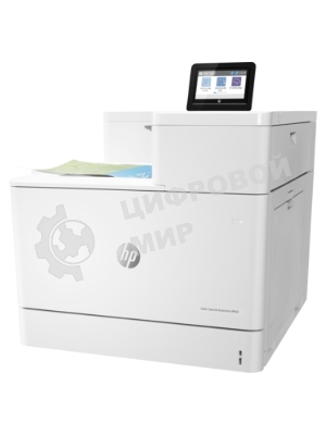 Принтер лазерный HP Color LaserJet Enterprise M856dn (A3, 1200dpi,ImageREt4800, 56(56) ppm, 1,5 Gb, 16Gb EMMC, Duplex, 2trays 550+100, 1y warr, cart. B 16K & CMY 13K pages in box, repl. A2W77A)