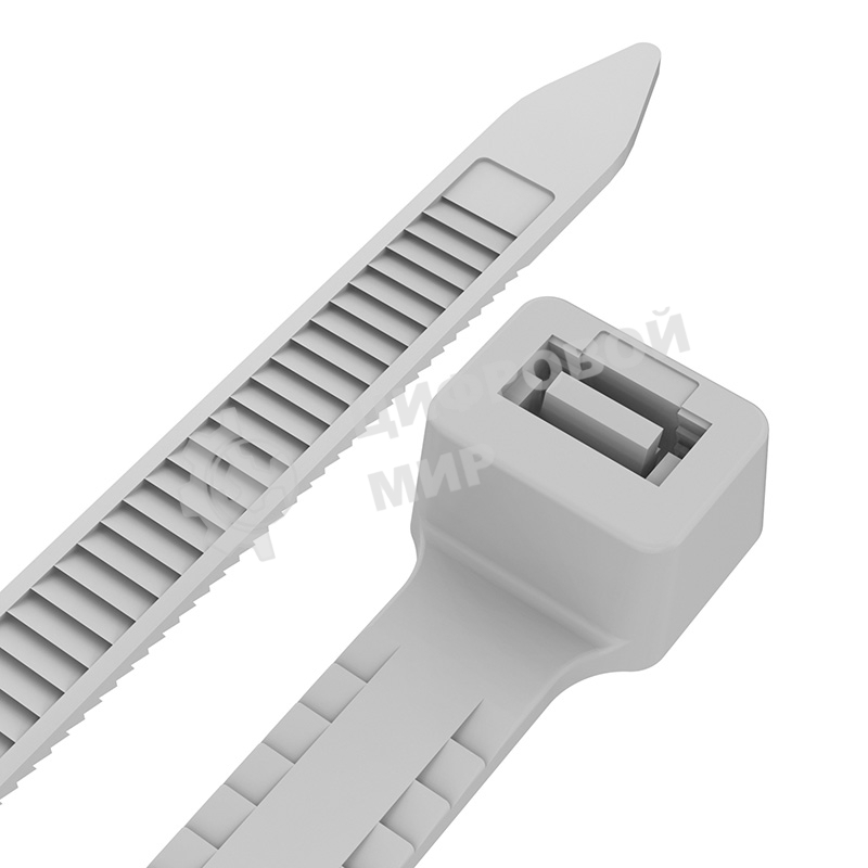 Хомут-стяжкa нейлоновая с тройным замком Rexant 500x4,8 мм, белая, упаковка 100 шт.