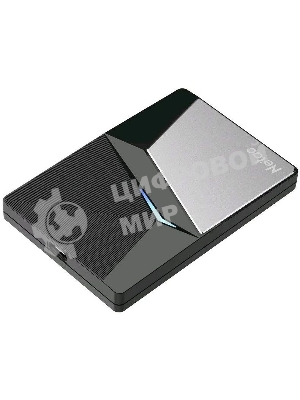 Внешний SSD Netac Z7S, 2TB, USB 3.2 Gen 1 Type-A, R/W 550/480, черный