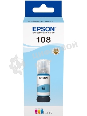Контейнер с светло-голубыми чернилами Epson C13T09C54A