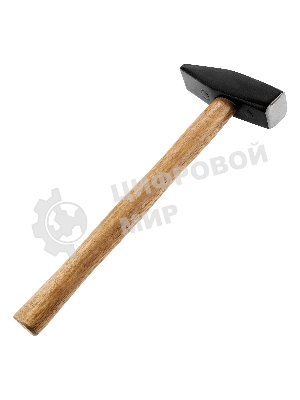 Молоток Sparta слесарный, 1000 г, квадратный боек, деревянная рукоятка