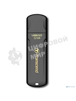 Флешка USB Transcend Jetflash 700 (TS32GJF700), 32Gb, USB 3.0, R/W 70/20, черный
