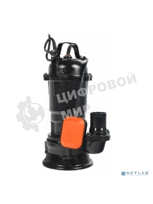 Насос PATRIOT FQ600С дренажный грязн.вода 600Вт, 4500л/ч корпус чугун, вес 15 кг.