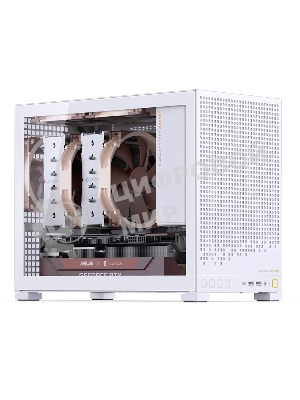 Корпус без блока питания Case JONSBO D32 PRO, Mini-Tower, TG, no fan, 2xUSB-A 3.2 + 1xUSB-C 3.2, mATX, mDTX, mITX White