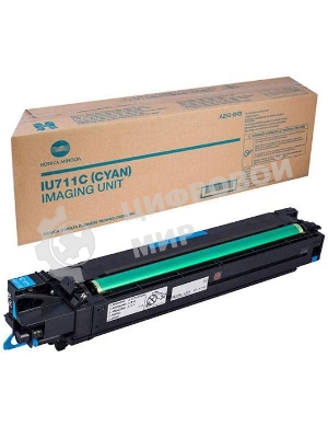 Блок формирования изображения Konica-Minolta bizhub C654/754/Pro C754 синий IU-711C