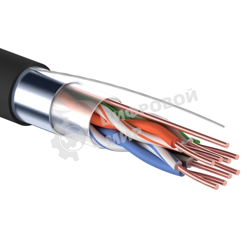 Кабель PROconnect Кабель FTP cat.5e 4 пары (305м) 0.51 мм OUTDOOR