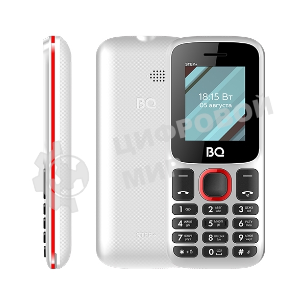 Мобильный телефон BQ 1848 Step+ White/Red