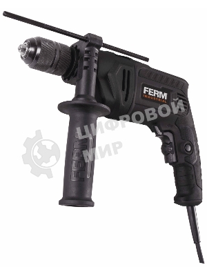 Дрель ударная FERM PDM1060P_K мощность-1200W/энергия удара-14 Дж/вес - 6,2 кг.