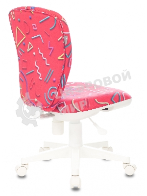 Кресло детское Бюрократ KD-W10 малиновый Sticks 05 крестовина пластик пластик белый