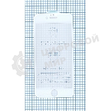 Защитное стекло 5D для Apple iPhone 6/6S белый