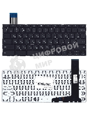 Клавиатура для ноутбука Asus Chromebook C201 черная