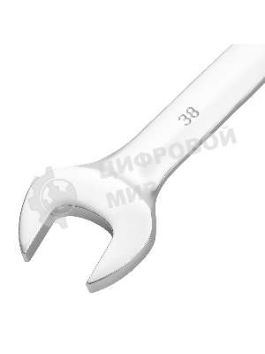 Ключ комбинированный Сибртех 38 мм, никелированный
